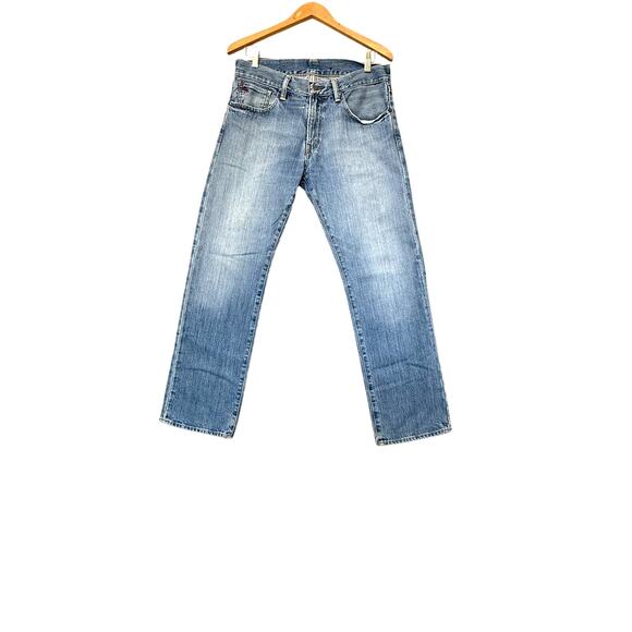 Polo Ralph Lauren Classic 867 Jeans Mens 30x30 Measures 32x30 Straight Leg - Picture 1 of 10